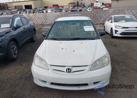 2005 Honda Civic Lx from USA, damaged, VIN 1HGES16555L004965